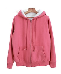 カジュアルムードジップアップパーカー(マウンテンパーカー)