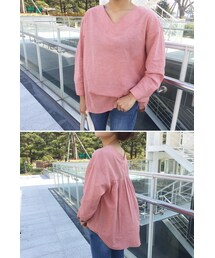 Ⅴネックブラウス(シャツ/ブラウス)