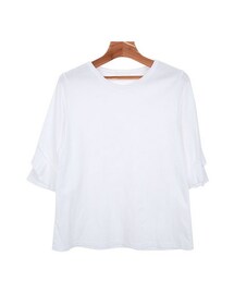 フリルカフスTシャツ(シャツ/ブラウス)