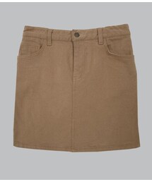 Aラインカラーデニムスカート(スカート)