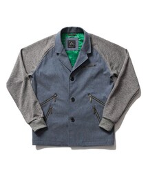 AFM | TAILORED RAGLAN JACKET_BLUE(テーラードジャケット)