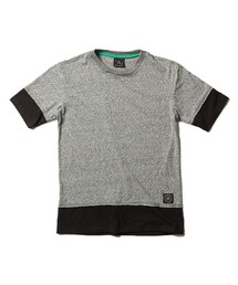 AFM | BOLD CUTTED SHORT SLEEVE_GREY(Tシャツ/カットソー)