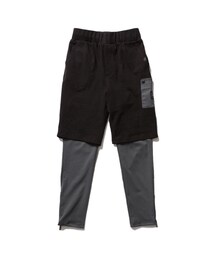 AFM | POCKET DOUBLE CROP PANTS_BLACK(その他パンツ)