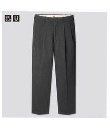 UNIQLO | ワイドフィットタックテーパードパンツ(チノパンツ)