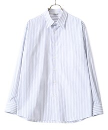 AURALEE | WASHED FINX TWILL STRIPE SHIRTS(シャツ/ブラウス)