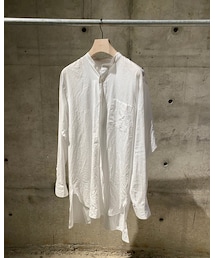 COMOLI |  BAND COLLAR SHIRT(シャツ/ブラウス)