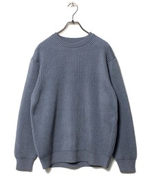 BATONER | RIB CREW NECK(ニット/セーター)