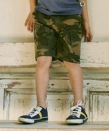RUGGEDWORKS | 迷彩カーゴハーフパンツ(カーゴパンツ)