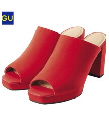 GU | オープントゥミュール(サンダル)