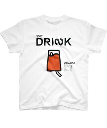 DEMINANT | DRINK Messages graphic 001W(Tシャツ/カットソー)