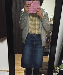 UNIQLO | デニムタイトスカート(スカート)