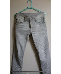 CALL&RESPONSE | ホワイトグレーストレッチデニム(パンツ)