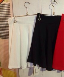 スピンズ | フレアスカート 白(スカート)