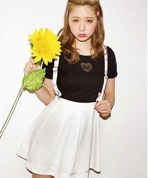 L.D.S. | サスペンダー付きスカート(スカート)