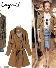 Ungrid | ルーズトレンチコート(トレンチコート)