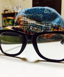 伊達メガネ:RigthOn(メガネ)