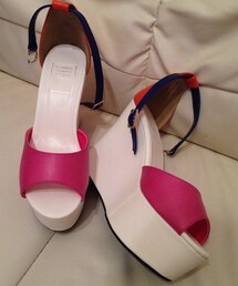 スピンズ | バイカラーサンダル(サンダル)