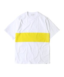 LIFUL MINIMAL GARMENTS. | SURF COLORBLOCK TEE yl/nv(Tシャツ/カットソー)