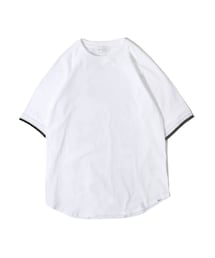 LIFUL MINIMAL GARMENTS. | MINIMAL RAGLAN TEE white(Tシャツ/カットソー)