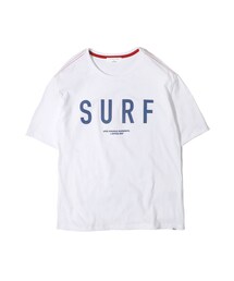 LIFUL MINIMAL GARMENTS. | LIFUL x J.ESTINA RED SURF LOGO TEE(Tシャツ/カットソー)