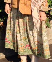 used花柄スカート(スカート)