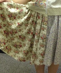 花柄サーキュラースカート(スカート)