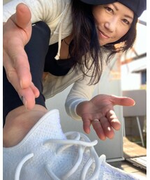 洗いたてのyeezy👟✨何だかんだ1番リピしてる一足🤩 | その他