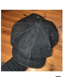 HEADQUARTER | 革のキャスケット(報童帽)