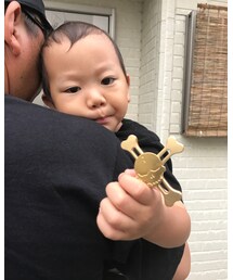 📷☠️ハンドスピナー✨ | ガイコツハンドスピナーを持ってパシャリ📷💕(その他)