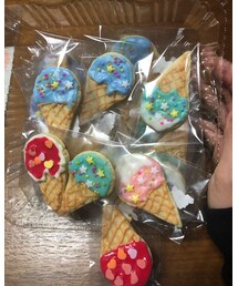 バレンタイン❤️友達 | アイスクリームクッキーインスタ映えするな〜😍💕(福袋/福箱)