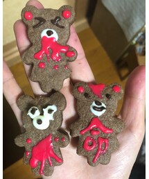 バレンタイン❤️母作 | 赤のチョコが誤って付いたので、遊び心出してみました😂（笑）(福袋/福箱)