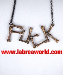 【Wiz&Witch】[F*CK] Necklace(ネックレス)
