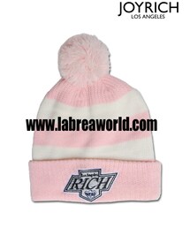 JOYRICH | 【JOYRICH】LA Rich Stripe Knit Cap / PNK(ニットキャップ/ビーニー)