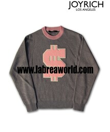 JOYRICH | 【JOYRICH】Dollar Knit Crew / GRY(ニット/セーター)