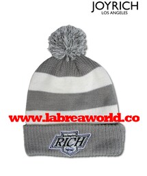 JOYRICH | 【JOYRICH】LA Rich Stripe Knit Cap / GRY(ニットキャップ/ビーニー)