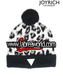 JOYRICH | 【JOYRICH】Candy Leopard Beanie / WHT LEOPARD(ニットキャップ/ビーニー)