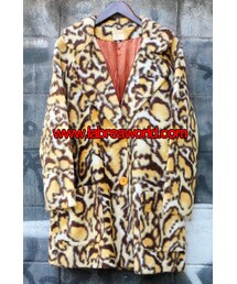 [USED] -1960's【Custam made Nelle good】LEOPARD COAT(その他アウター)