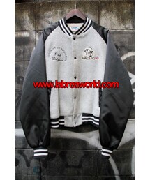 [USED] -1990's【Chalk Line】"RAIDERS"STADIUM JACKET(スタジャン)