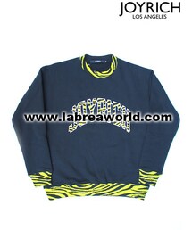 JOYRICH | 【JOYRICH】Zebra Joyrich Logo Crew / BLK(Tシャツ/カットソー)
