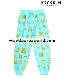 JOYRICH | 【JOYRICH × GIZA】Giza Hieroglyph Sweat Pants / TURQUOISE(その他パンツ)