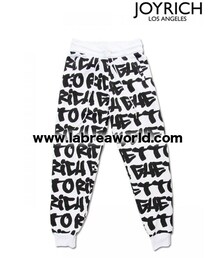 JOYRICH | 【JOYRICH】Ghetto Graffiti Sweat Pants / WHT(その他パンツ)