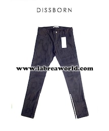 【DISSBORN】CLASHED SIDE ZIP PANTS(その他パンツ)