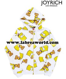 JOYRICH | 【JOYRICH × The Simpsons】Bart Face Hoodie / WHT(パーカー)