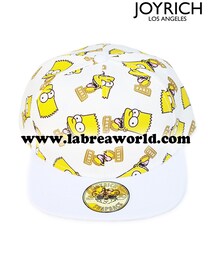 JOYRICH | 【JOYRICH × The Simpsons】Bart Face Snapback / WHT(キャップ)