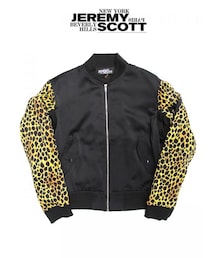 JEREMY SCOTT | 【JEREMY SCOTT】ARMPIT HOLE BOMBER JACKET(その他アウター)