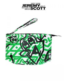 JEREMY SCOTT | 【JEREMY SCOTT】TOILETRY BAG / GRN(ハンドバッグ)