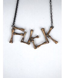 【Wiz&Witch】[F*CK] Necklace(ネックレス)