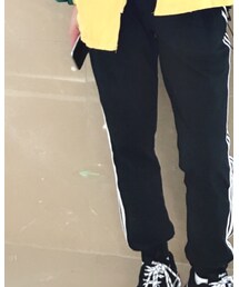 adidas | Adidas三条杠 经典束脚款(チノパンツ)