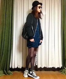 AZUL by moussy | キルティングMA-1(その他アウター)