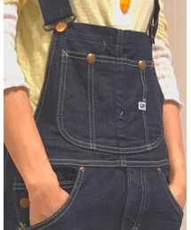 Keikiii | Leeとのコラボ商品。とっても履きやすい！！zozoユーズドで購入☆(サロペット/オーバーオール)